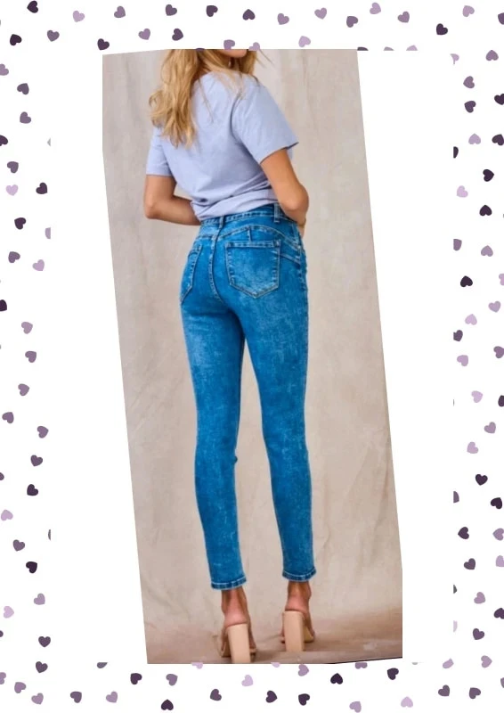 Jean Slim Push-Up – Hoge taille – Nieuw - Meerdere maten beschikbaar – photo 2
